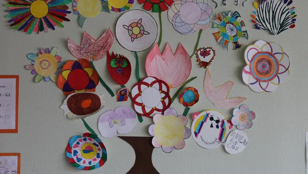 Fleurs des élèves ... tous différents